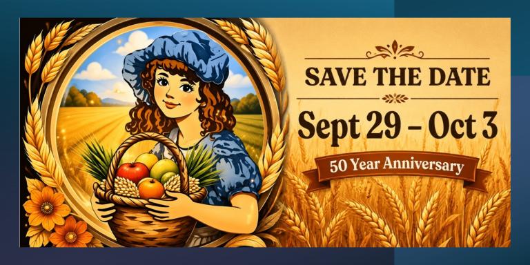 50 th anniversary Sept 29- Oct 3
