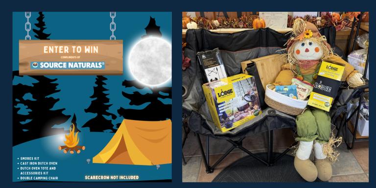 Enter to Win Camping Themed Prize